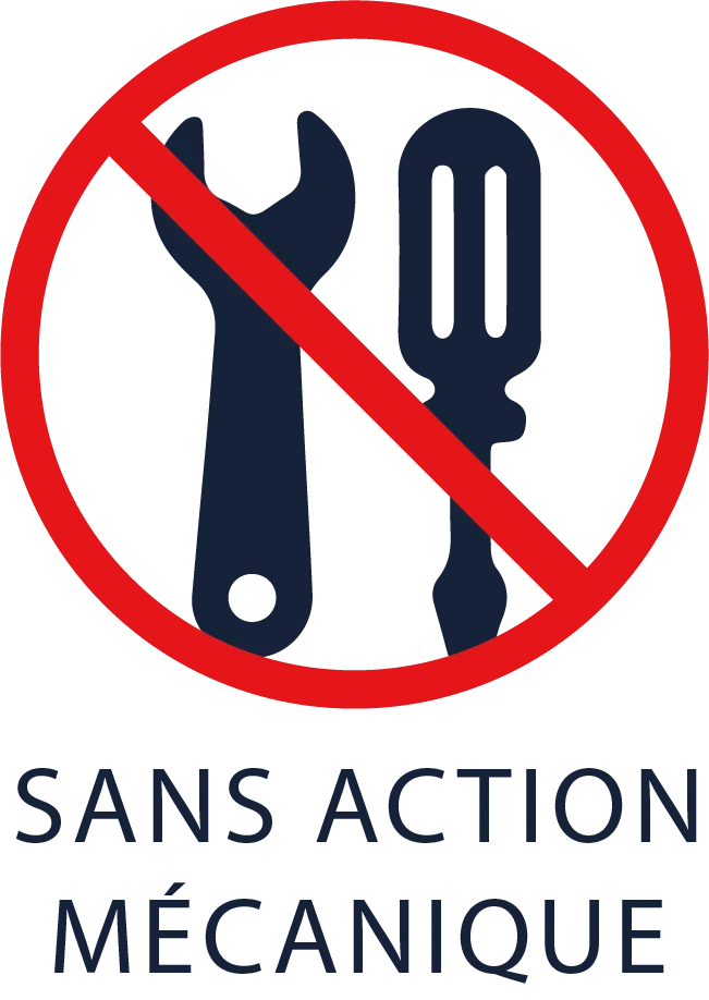 Pictogramme : Sans Action Mécanique
