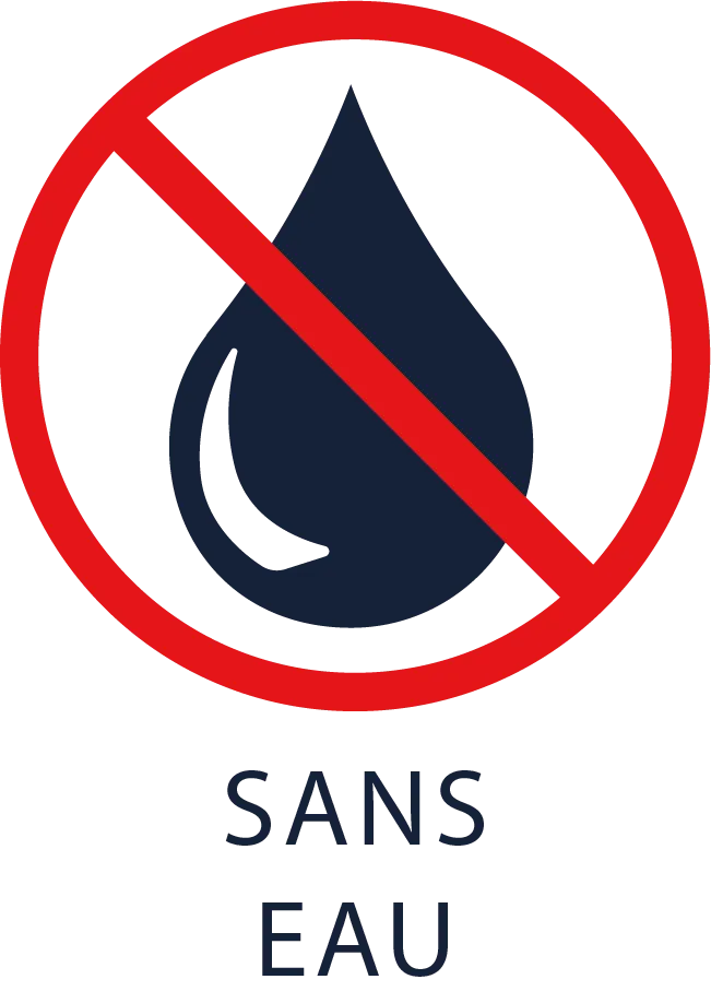 Pictogramme : Sans Eau