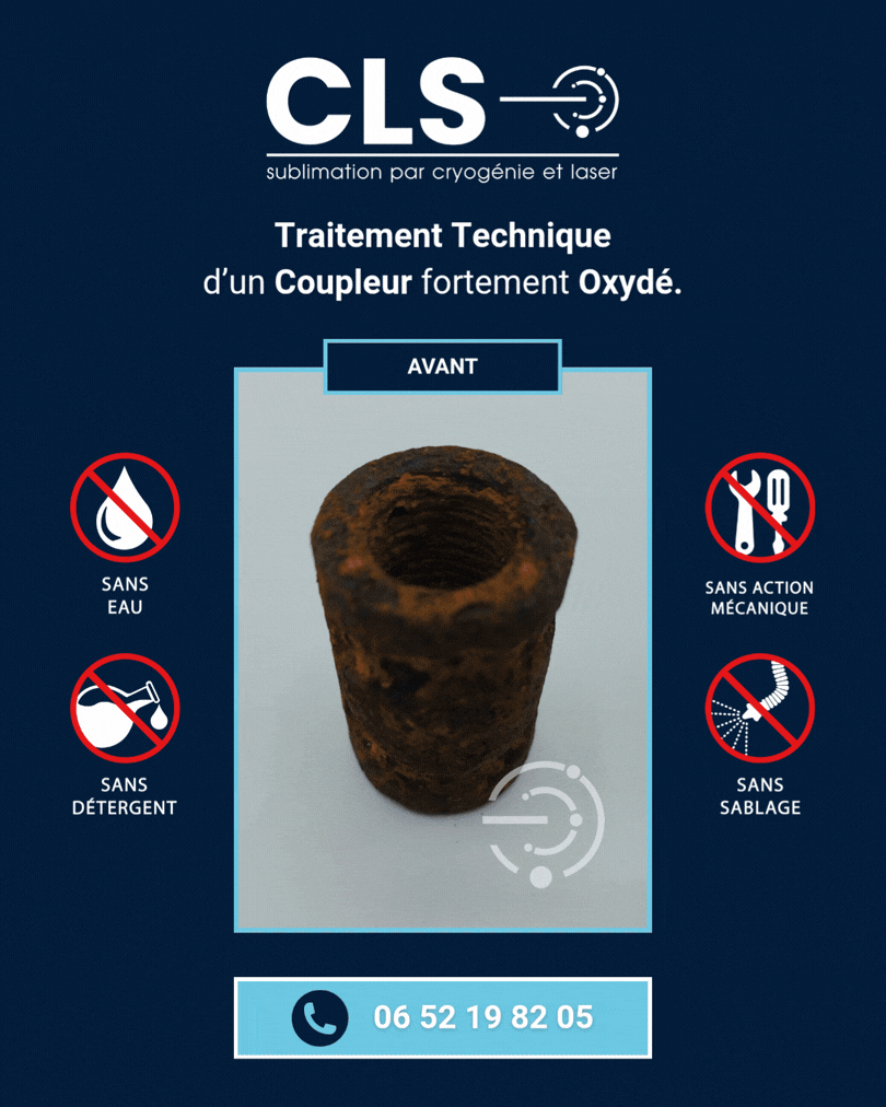 Traitement technique d’un coupleur fortement oxydé