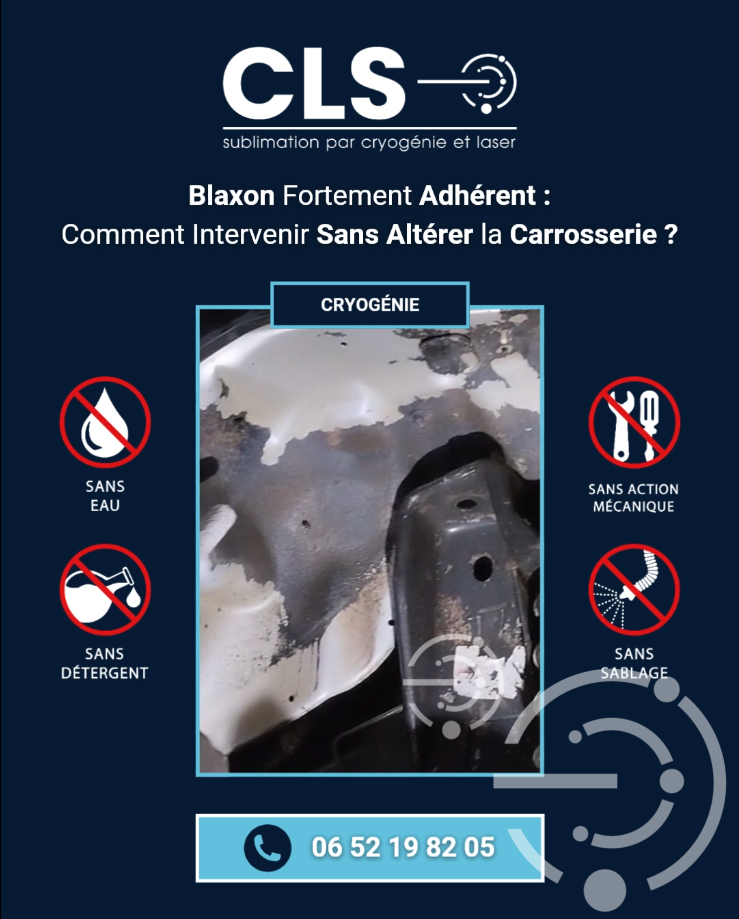 Blaxon fortement adhérent : comment intervenir sans altérer la carrosserie ?